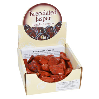 Gemstone Display Brecciated jasper (50)