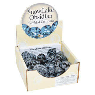 Gemstone Display Snowflake Obsidian(50)