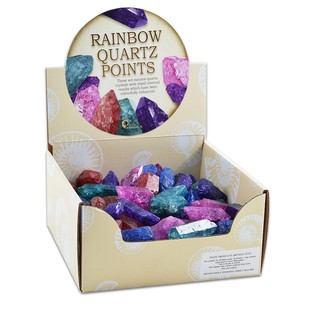 Basketline Rainbow Quartz Points (50)