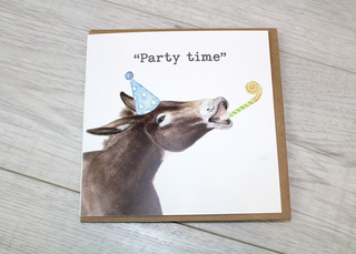 Donkey Party Card