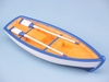 Rowing boat - 15cm
