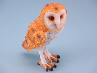 Barn Owl - Standing - 12cm