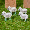 Sheep Ornament with Wellies-6x5.5cm