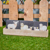 Slate Sheep  Coaster-10x10cm- 3 Asstd