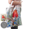Robin Forget me Not Foldable Tote Bag 38x42cm