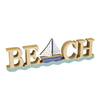 Beach With Sailboat sign 30cm