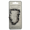 Genuine Gemstone Chip Bracelets Hematite