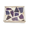 AB Plated Amethyst Druze 9-11 pce