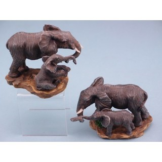 Elephant pair - 9cm