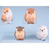 Ruffled Feather Owls - 6cm