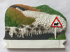 Sheep Traffic Jam Magnet