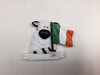 Sheep With Irish Flag Magnet