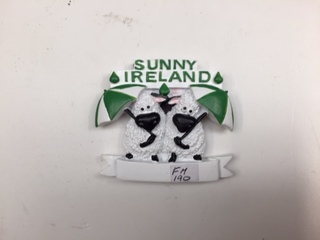 Sheep Sunny Ireland Magnet