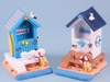 Beach hut with steps - large 10cm