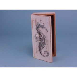 Box with Seahorse - 24 x 12 cm