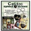 Celtic Heartstone Natural Stone Keyring – 6Asstd