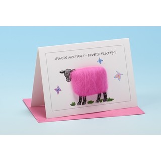 Ewe's Not Fat, Ewe's Fluffy Greeting Cards