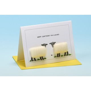 Happy Birthday Two Ewes Greeting Cards