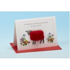 If Friends Were flowers, I'd Pick Ewe Greeting Cards