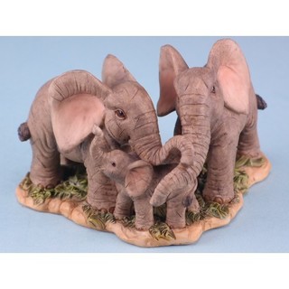 Elephant Family Group - 14cmL x 9cmH